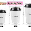 Ly giấy đựng cà phê bmt