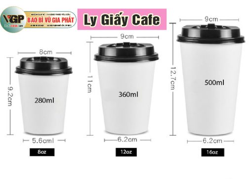 Ly giấy đựng cà phê bmt