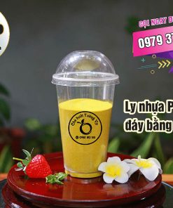 Ly nhựa PP 700 ml đáy bằng