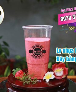 Ly nhựa PP 900 ml đáy bằng