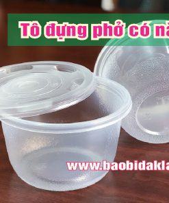 Tô đựng phở có nắp