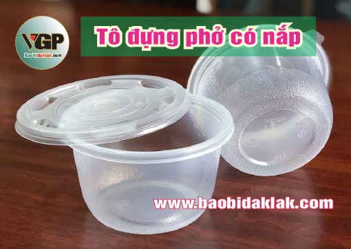Tô đựng phở có nắp