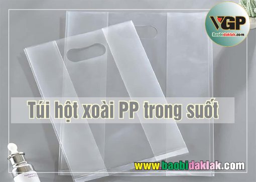 Túi hột xoài PP trong suốt