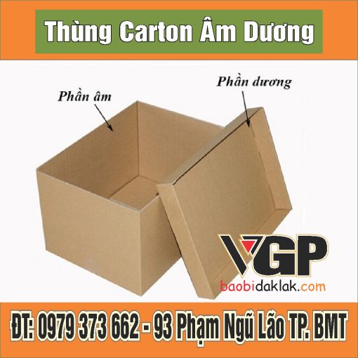 Thùng carton âm dương
