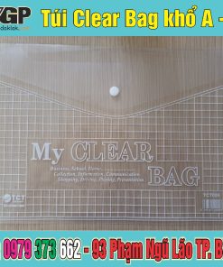Túi clear Bag khổ A và F