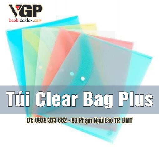 Túi clear Plus