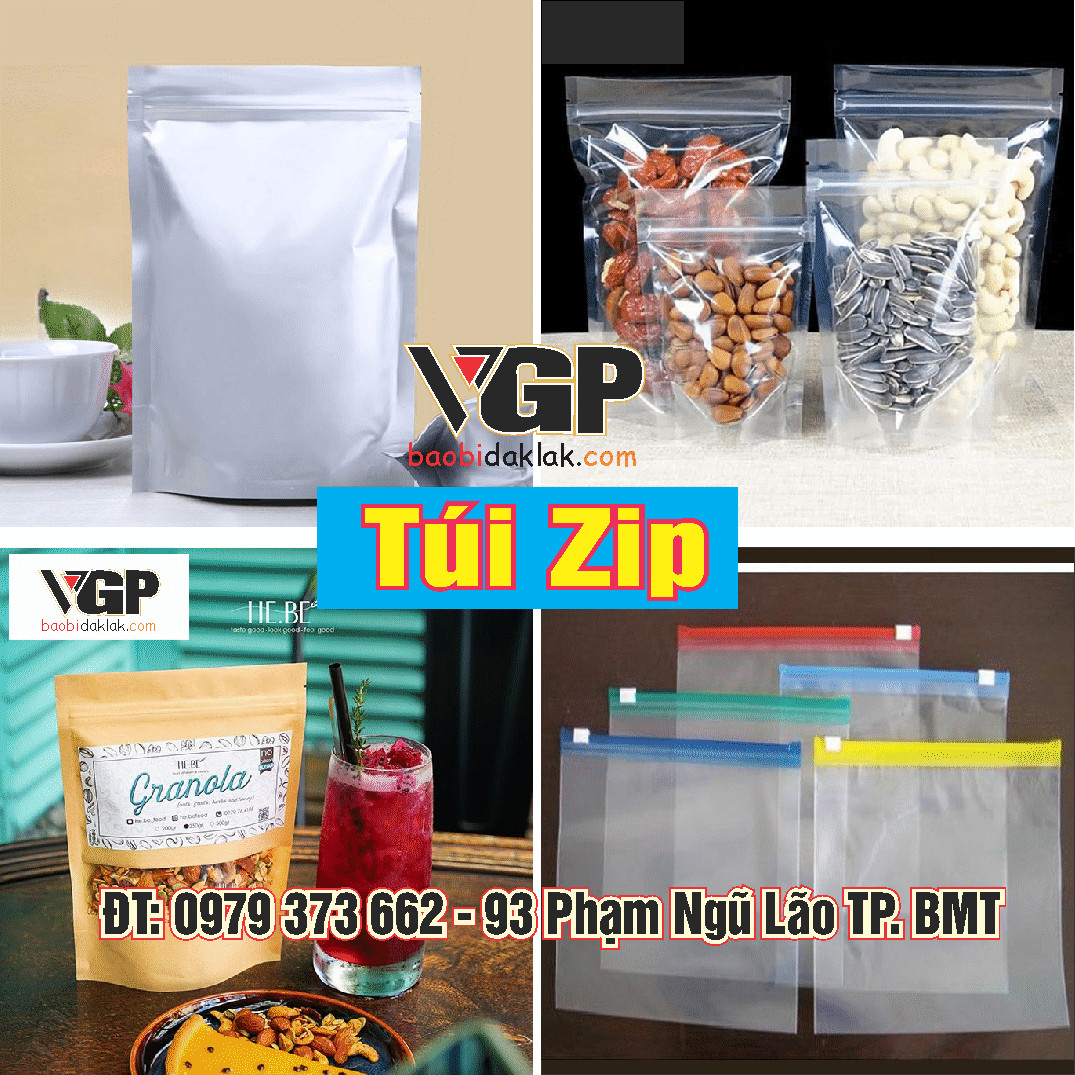 Túi zip Buôn Ma Thuột