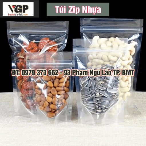Túi zip nhựa