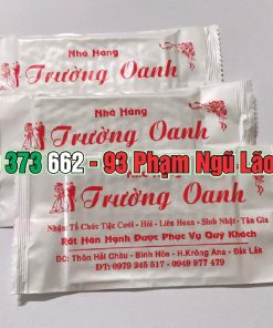 khăn lạnh nhà hàng bmt