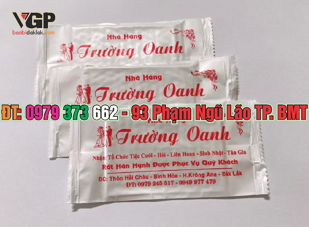 khăn lạnh nhà hàng bmt
