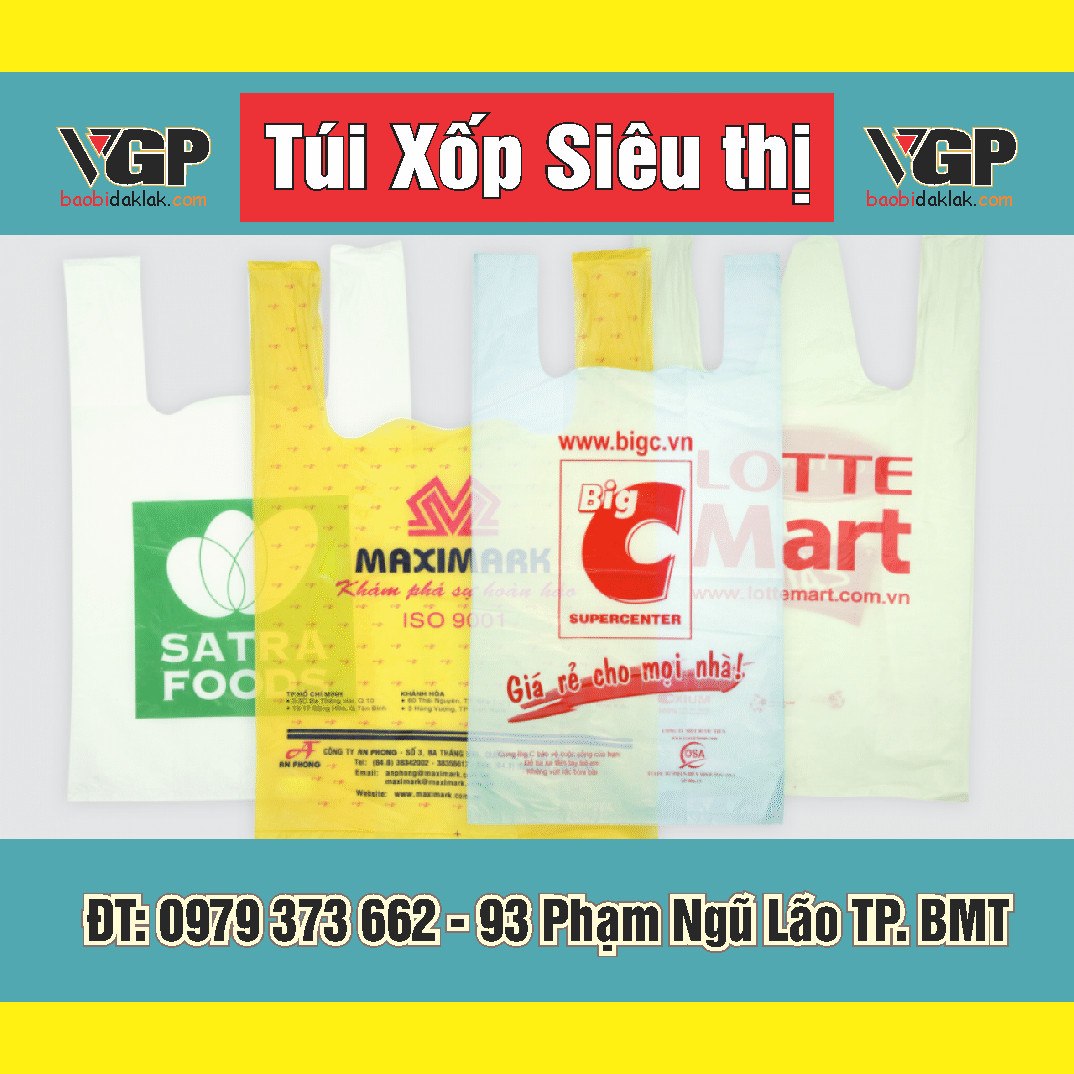 túi xốp siêu thị Daklak