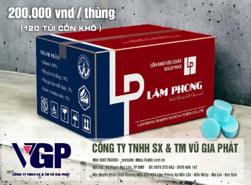 cồn khô 120 túi