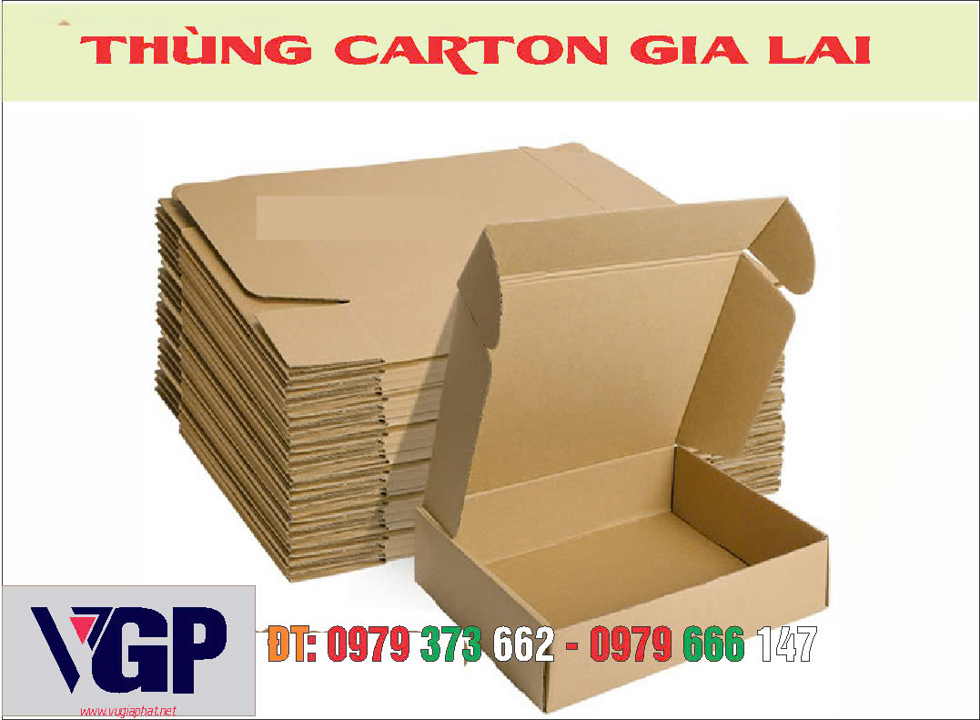 Thùng carton nắp gài