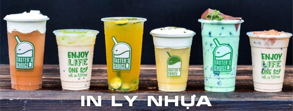 cơ sở in ly nhựa cho quán cafe trà sữa ở Đắk Lắk